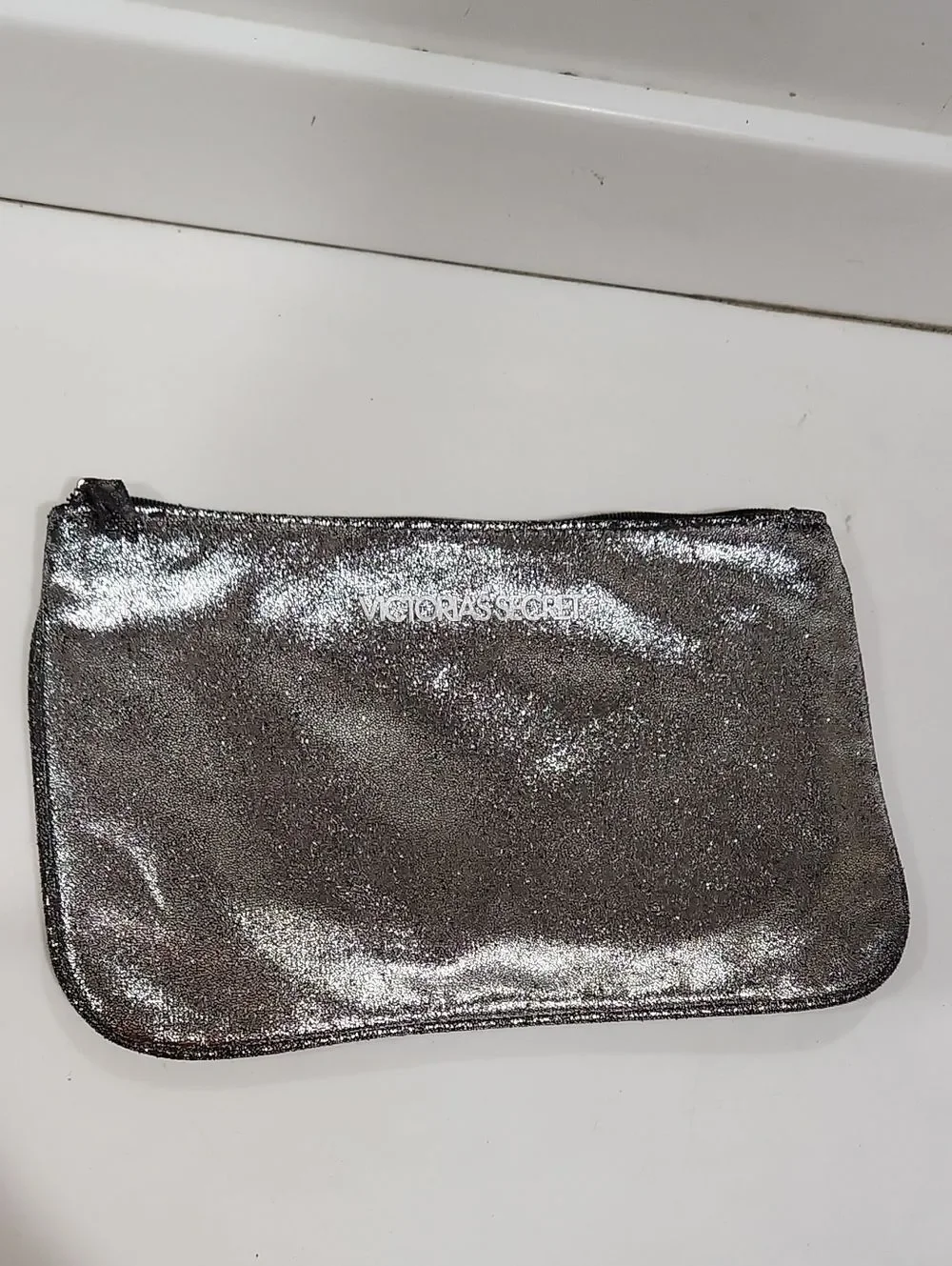 EUC Victoria Secret Metallic LG Clutch/Pouch Bag